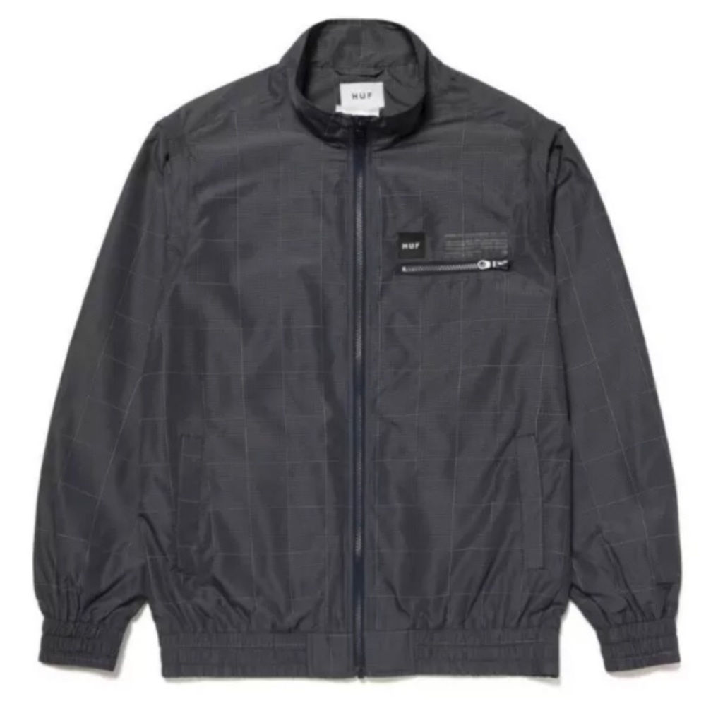 HUF REFLECTIVE WARM UP JACKET Sz L NWT Mrsp $200